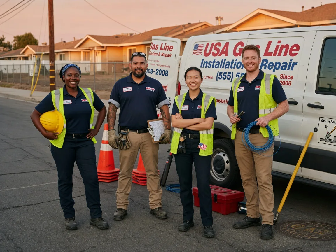 Gas Line Installation company in Glenville, WV